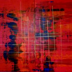 construction of light diptych