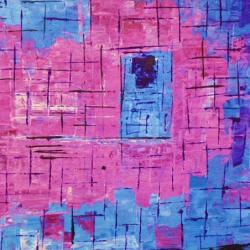 Window viewing into ancient ruins